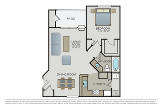 The Atherton 323 floor plan